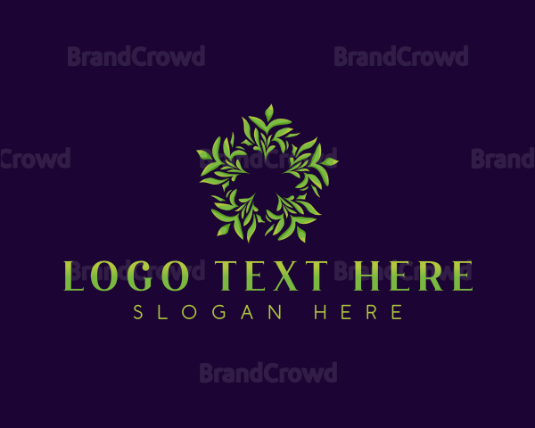 Organic Leaves Therapy Logo