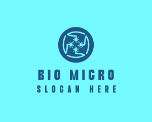 Microbiology - Infectious Pathogen Disease logo design