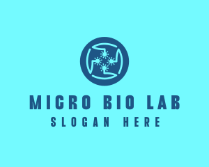 Microbiologist - Infectious Pathogen Disease logo design