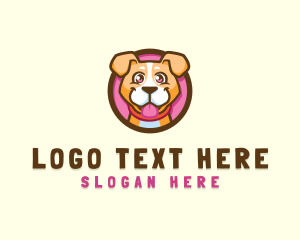 Pet - Puppy Dog Pet logo design