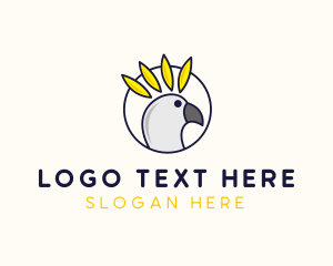 Cockatoo - Wild Cockatoo Bird logo design