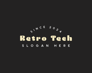 Quirky Retro Brand logo design