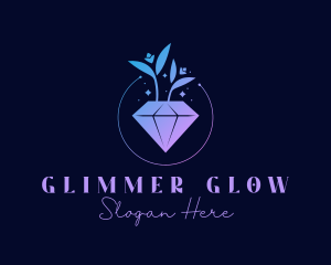 Shimmer - Crystal Daimond Gem logo design