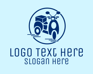 Delivery - Delivery Scooter logo design