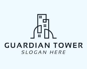 City Tower Building logo design