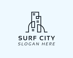 City Tower Building logo design