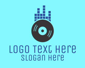 Producer - DJ Equalizer Record logo design