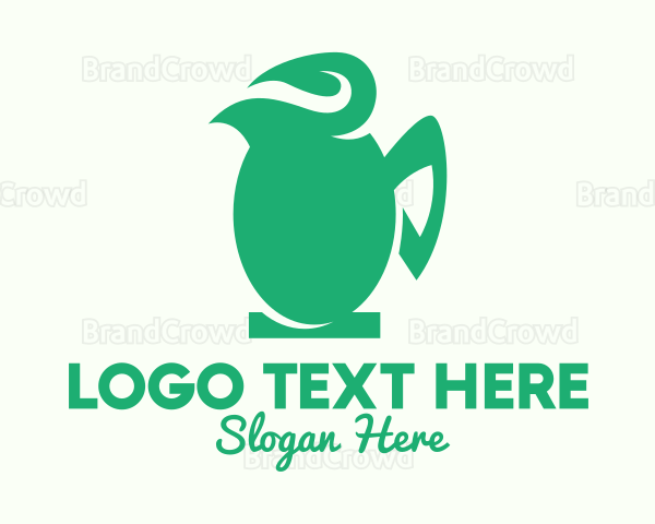 Green Herbal Pitcher Logo