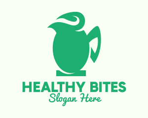 Green Herbal Pitcher logo design