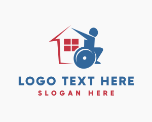 Shelter - Wheelchair Therapy Shelter logo design