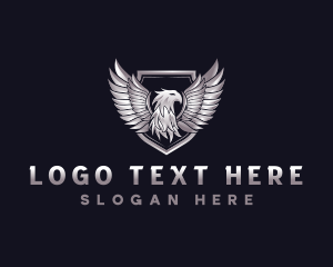 Premium Shield Eagle Logo
