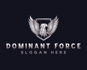 Premium Shield Eagle logo design