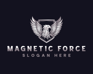 Premium Shield Eagle logo design