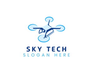 Drone Camera Gadget logo design