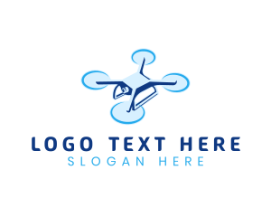 Aviation - Drone Camera Gadget logo design