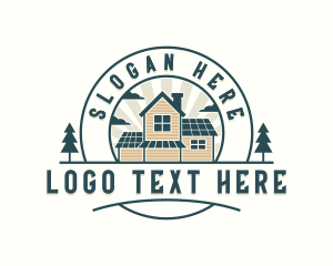 House - Housing Roof Builder logo design