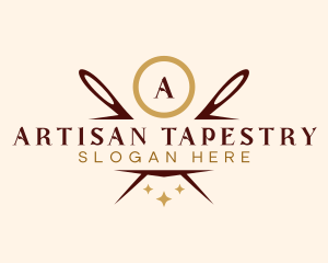 Artisan Sewing Needle logo design