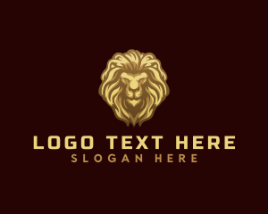 Premium - Premium Wild Lion logo design