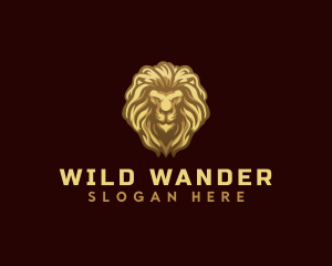 Premium Wild Lion  logo design