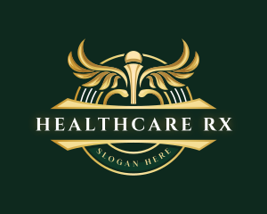Pharmacist - Caduceus Pharmacist Medicine logo design