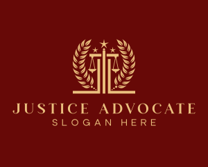 Prosecutor - Judiciary Prosecutor Courthouse logo design