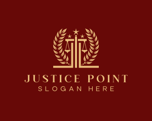 Judiciary - Judiciary Prosecutor Courthouse logo design