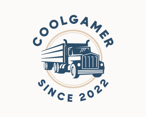 Logistics Haulage Truck logo design
