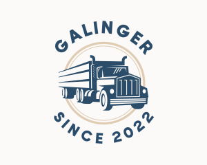 Logistics - Logistics Haulage Truck logo design