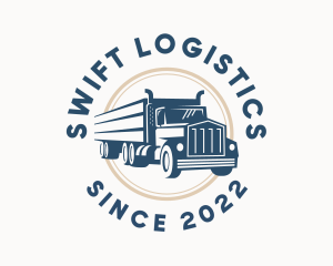 Logistics - Logistics Haulage Truck logo design