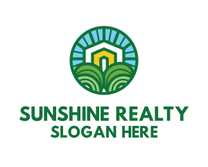 House Sun Realty logo design