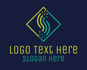Tech Wave Letter S  Logo