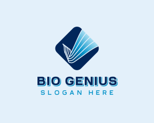 Biotechnology - Marketing Agency Waves logo design