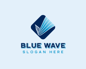 Marketing Agency Waves logo design