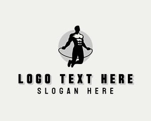 Strong - Jump Rope Fitness logo design