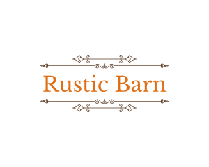 Rustic Antique Ornament logo design