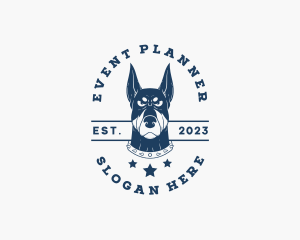 Team - Doberman Dog Kennel logo design