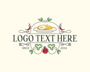 Cafeteria - Gourmet Restaurant Cuisine logo design
