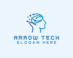 Artificial Intelligence Tech  logo design