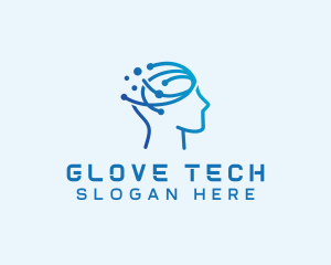 Artificial Intelligence Tech  logo design