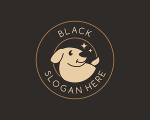Sparkle - Happy Pet Dog logo design