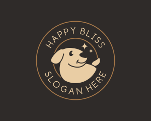 Happy Pet Dog logo design