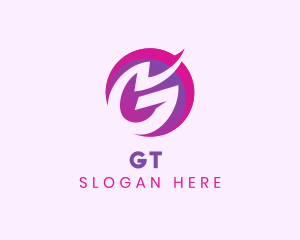 Modern Business Letter G  logo design