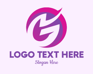 Letter G - Purple Letter G logo design