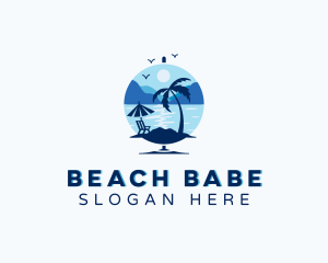 Island Beach Resort  logo design