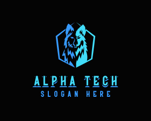 Alpha - Wolf Beast Gaming logo design