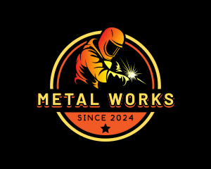 Metal - Welding Metal Workshop logo design