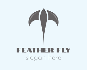 Flying Stingray  logo design