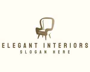 Interior - Home Interior Chair logo design