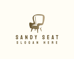 Home Interior Chair logo design