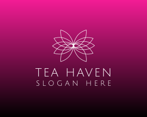 Lotus Flower Wellness Spa logo design